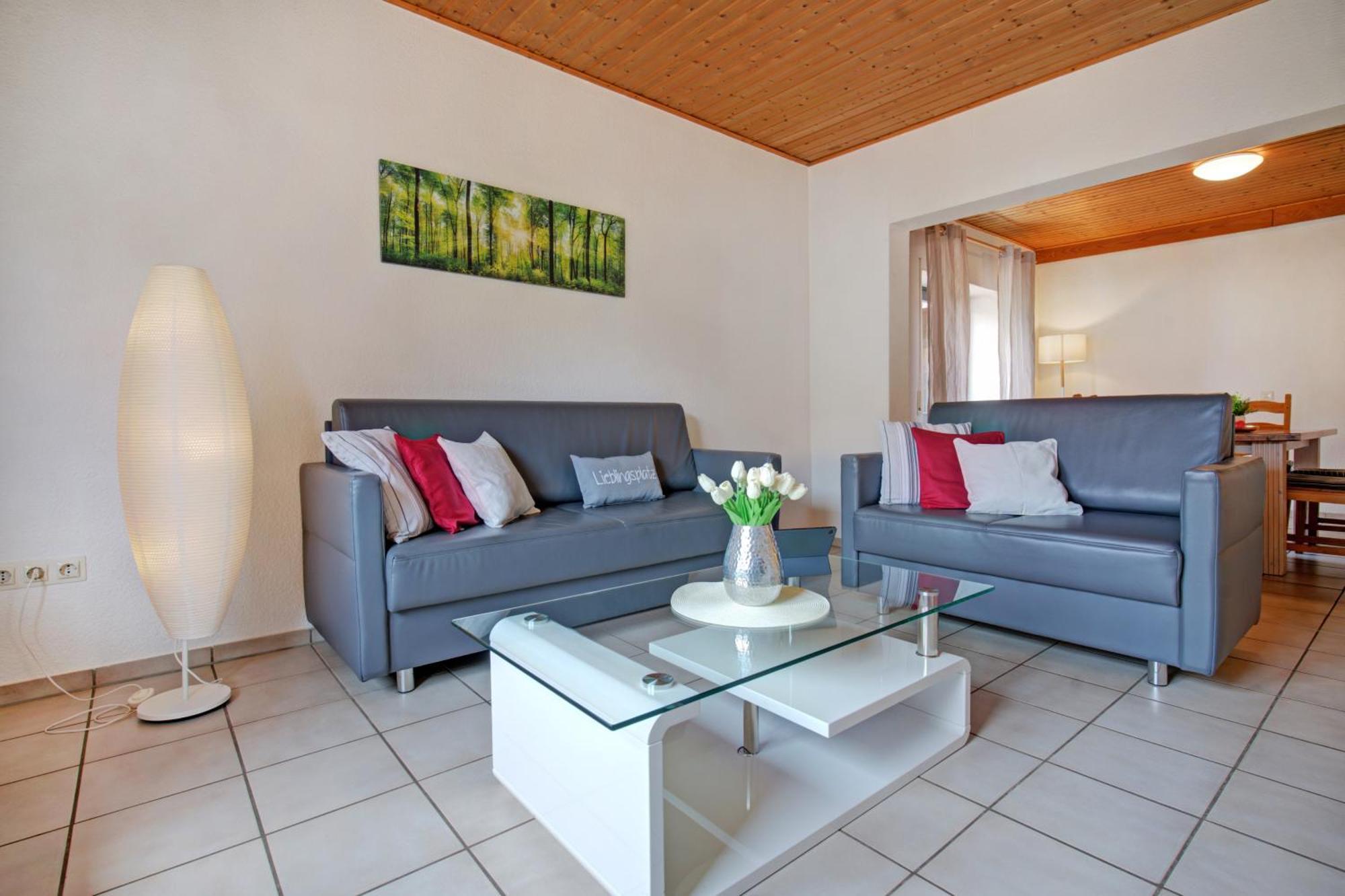 Ferienhaus Storchenblick Bann Exteriör bild