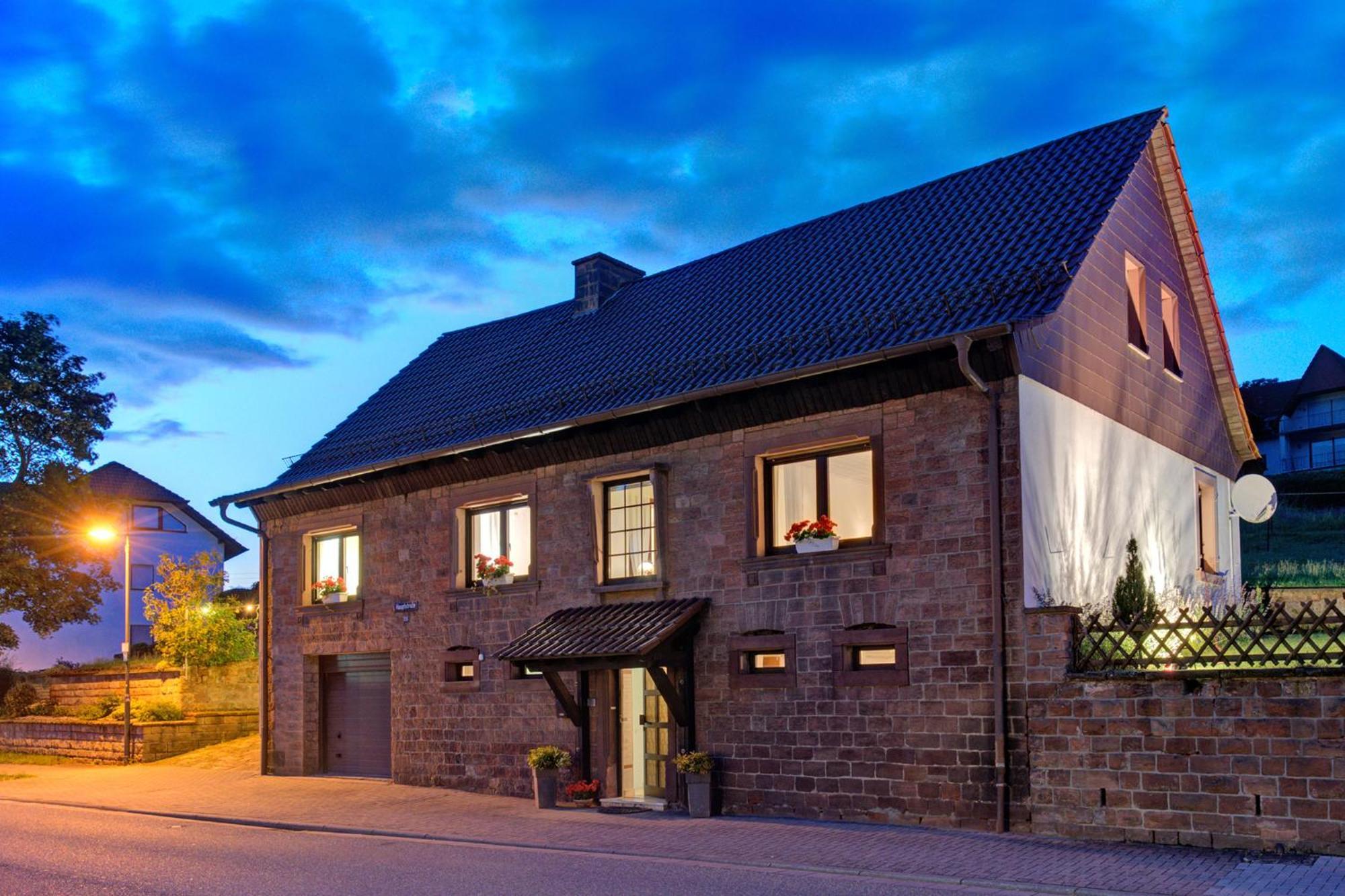 Ferienhaus Storchenblick Bann Exteriör bild