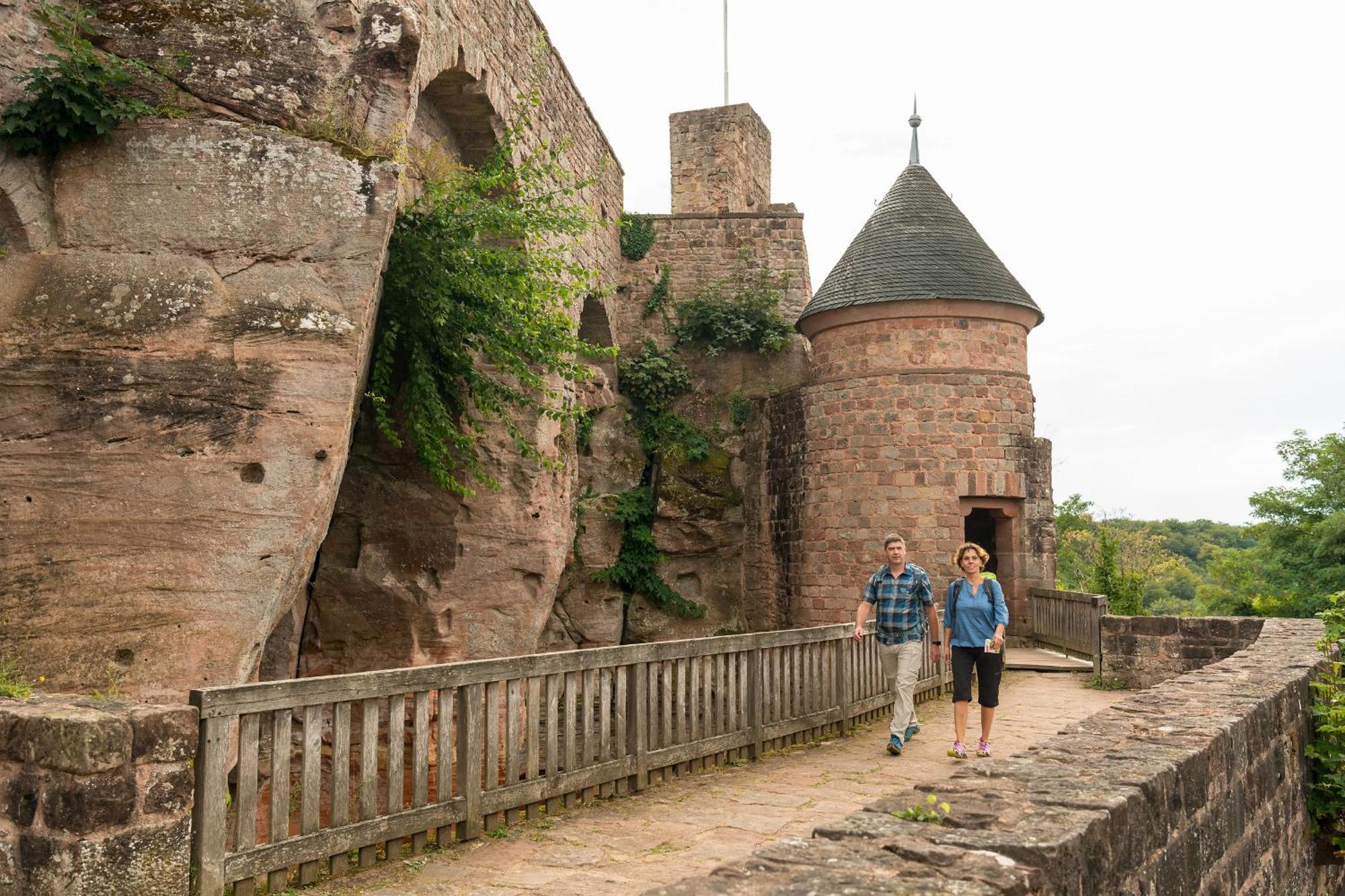 Ferienhaus Storchenblick Bann Exteriör bild